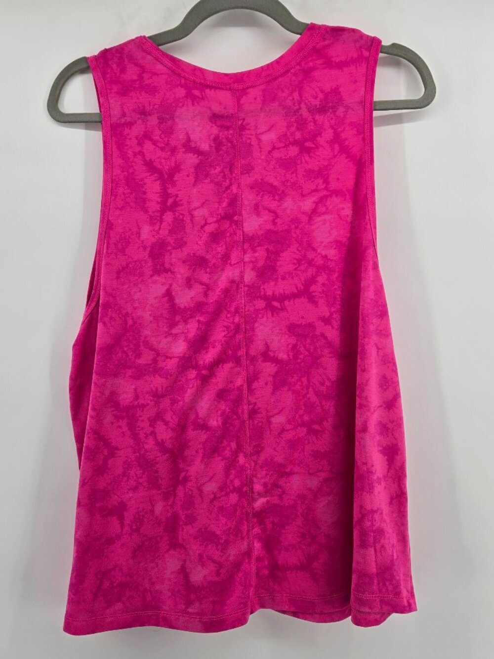 All In Motion Tie Dye Loose-Fit Tank - L Pink - Picture 2 of 3